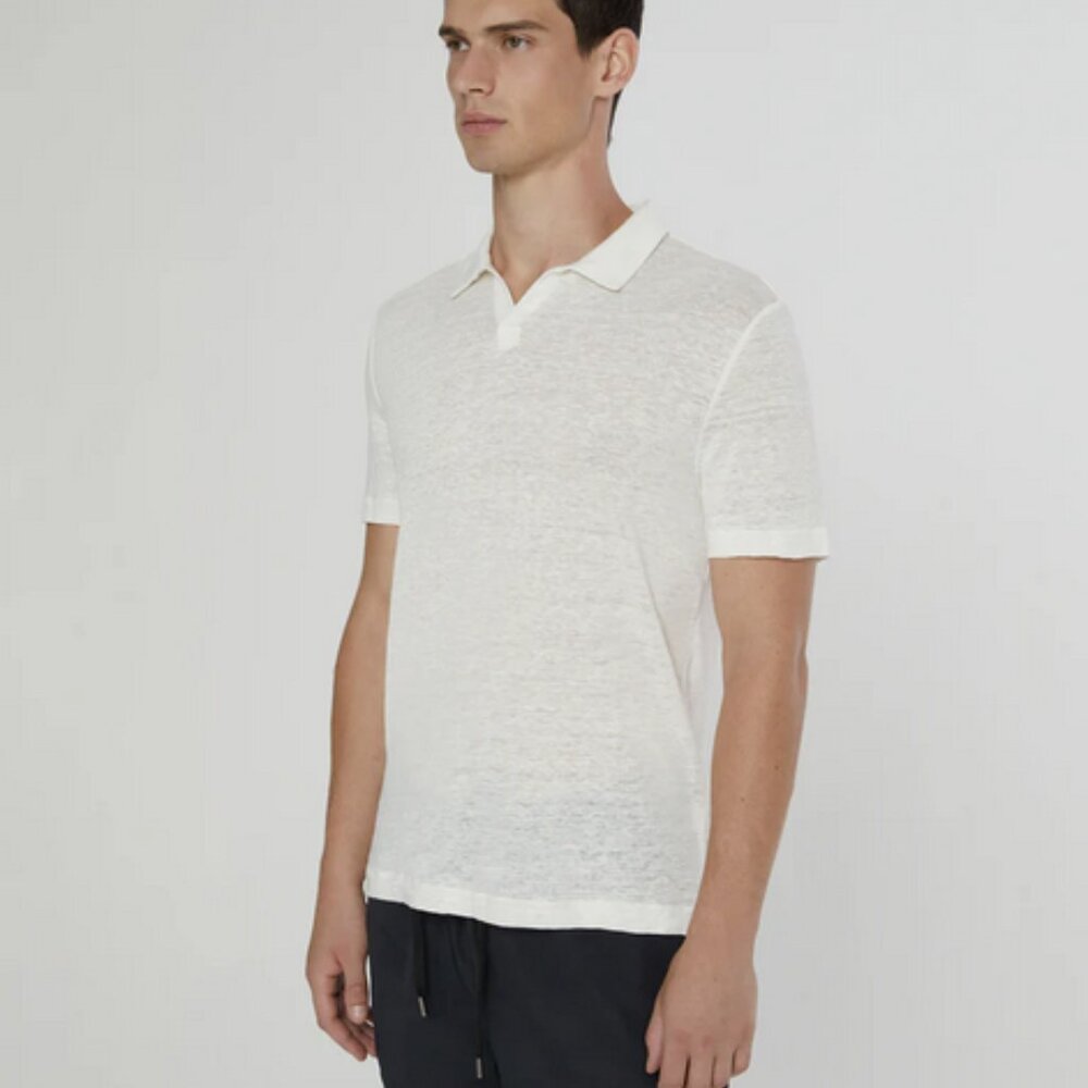 Onia Shaun Linen Polo